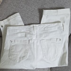 Gloria Vanderbilt Women's Crisp White Cropped Jeans